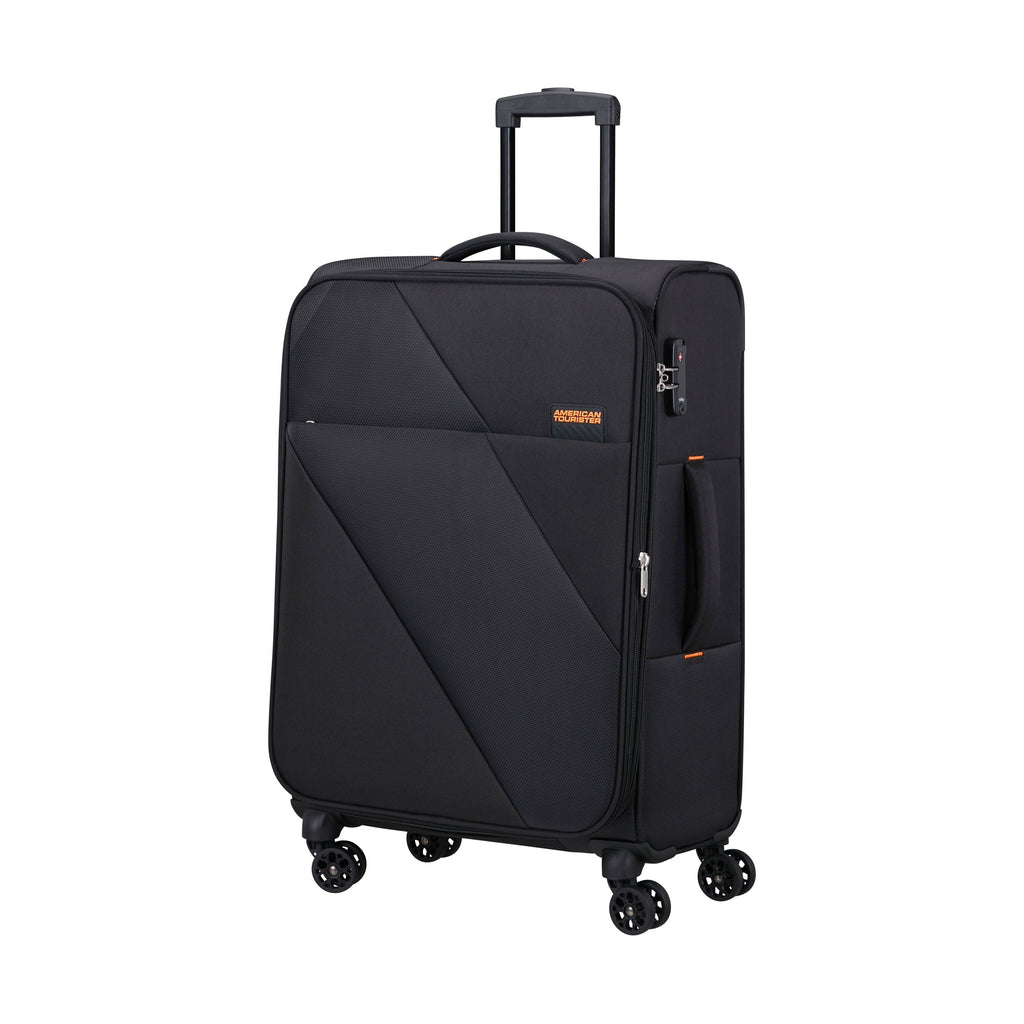 American Tourister Sun Break Spinner Medium in the color Black.