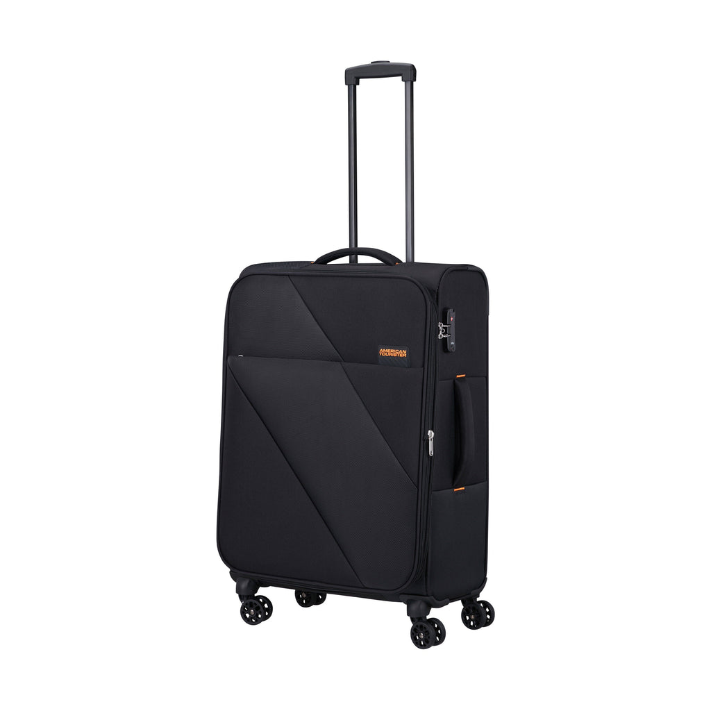 American Tourister Sun Break Spinner Medium in the color Black.