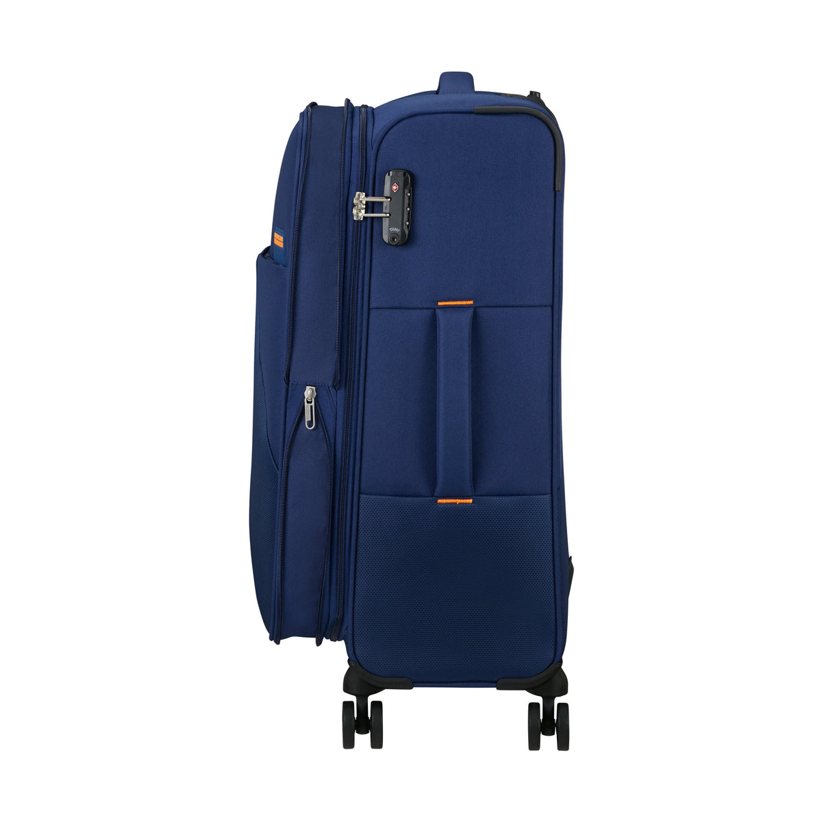 American Tourister Sun Break Spinner Medium in the color Navy.