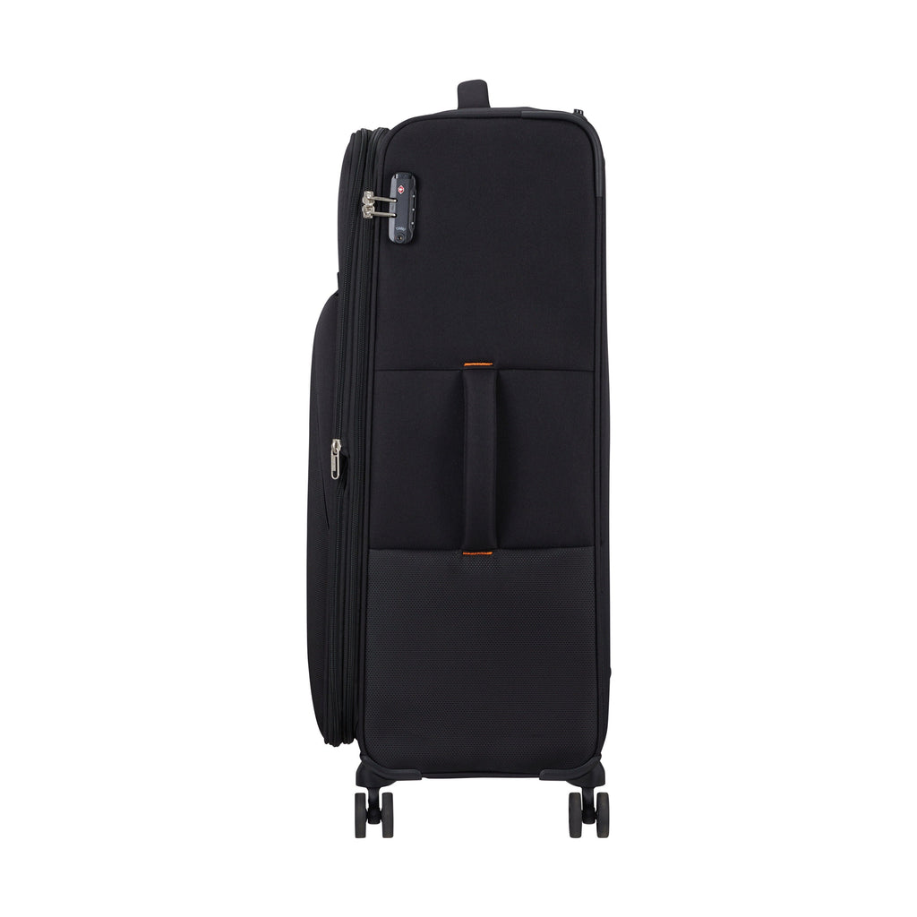 American Tourister Sun Break Spinner Large in the color Black.