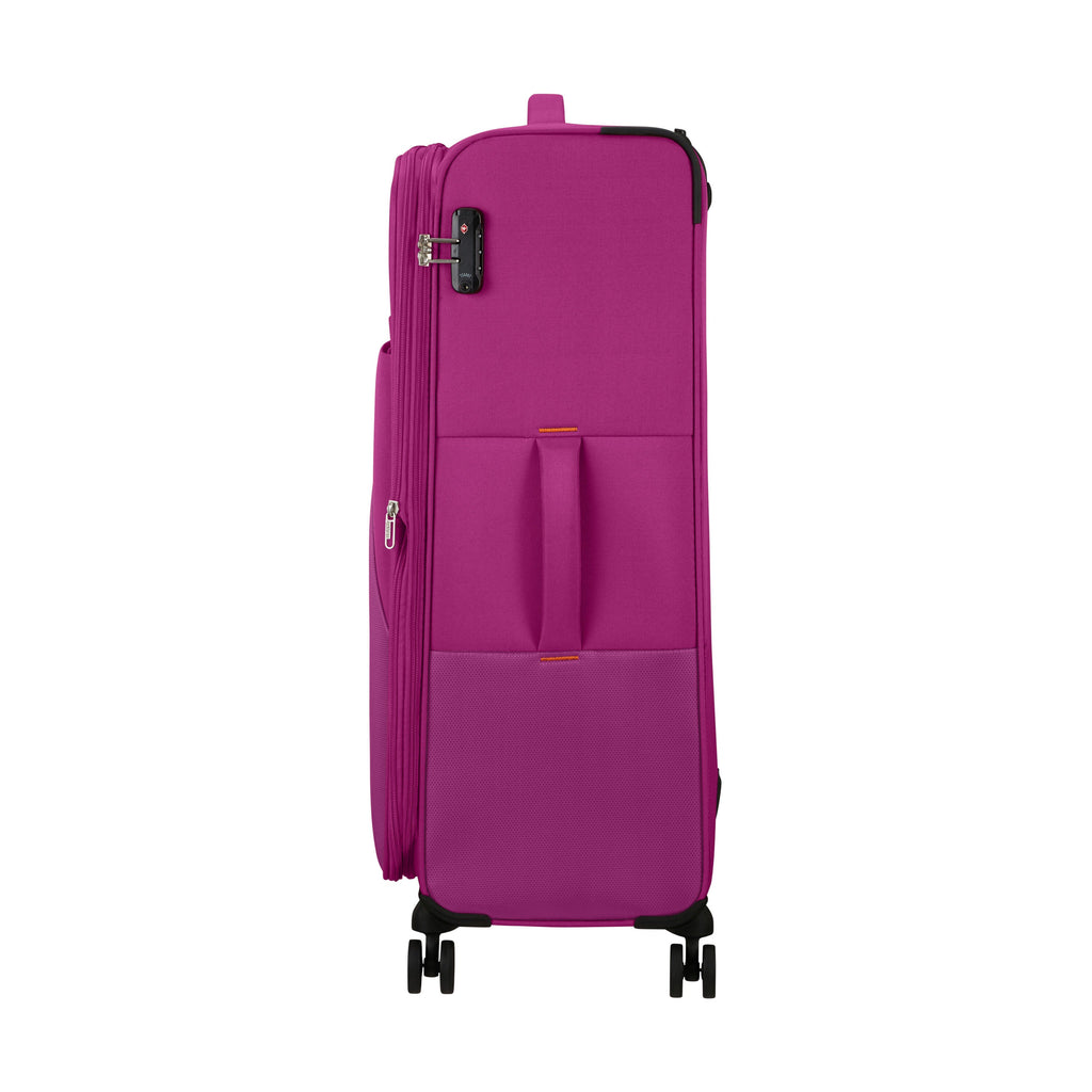 American Tourister Sun Break Spinner Large in the color Limited Edition | Fuchsia.