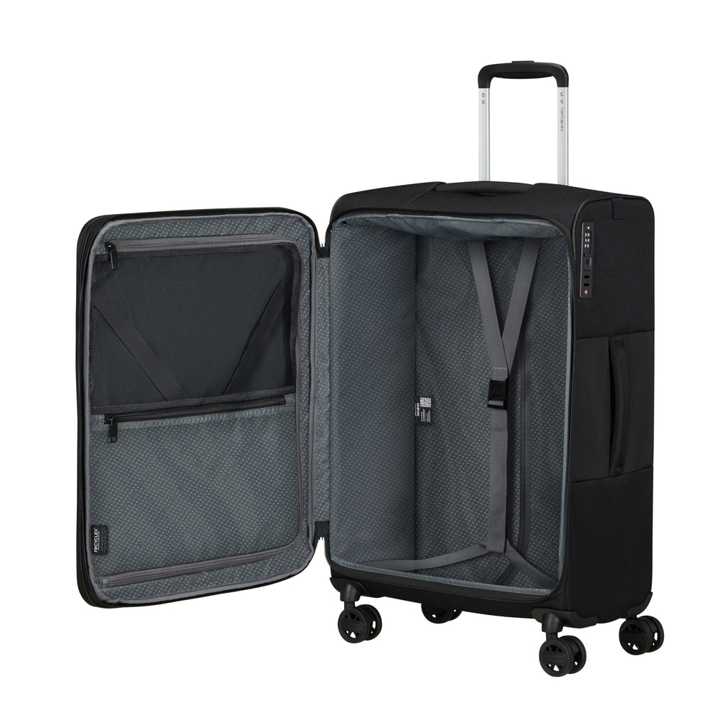 Samsonite Vaycay Spinner Medium in the color Black.