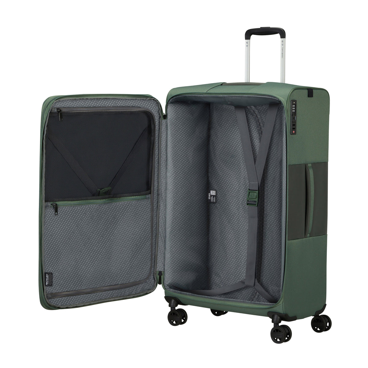 Samsonite Vaycay 3 Piece Set (CO/M/L) in the color Pistachio Green.