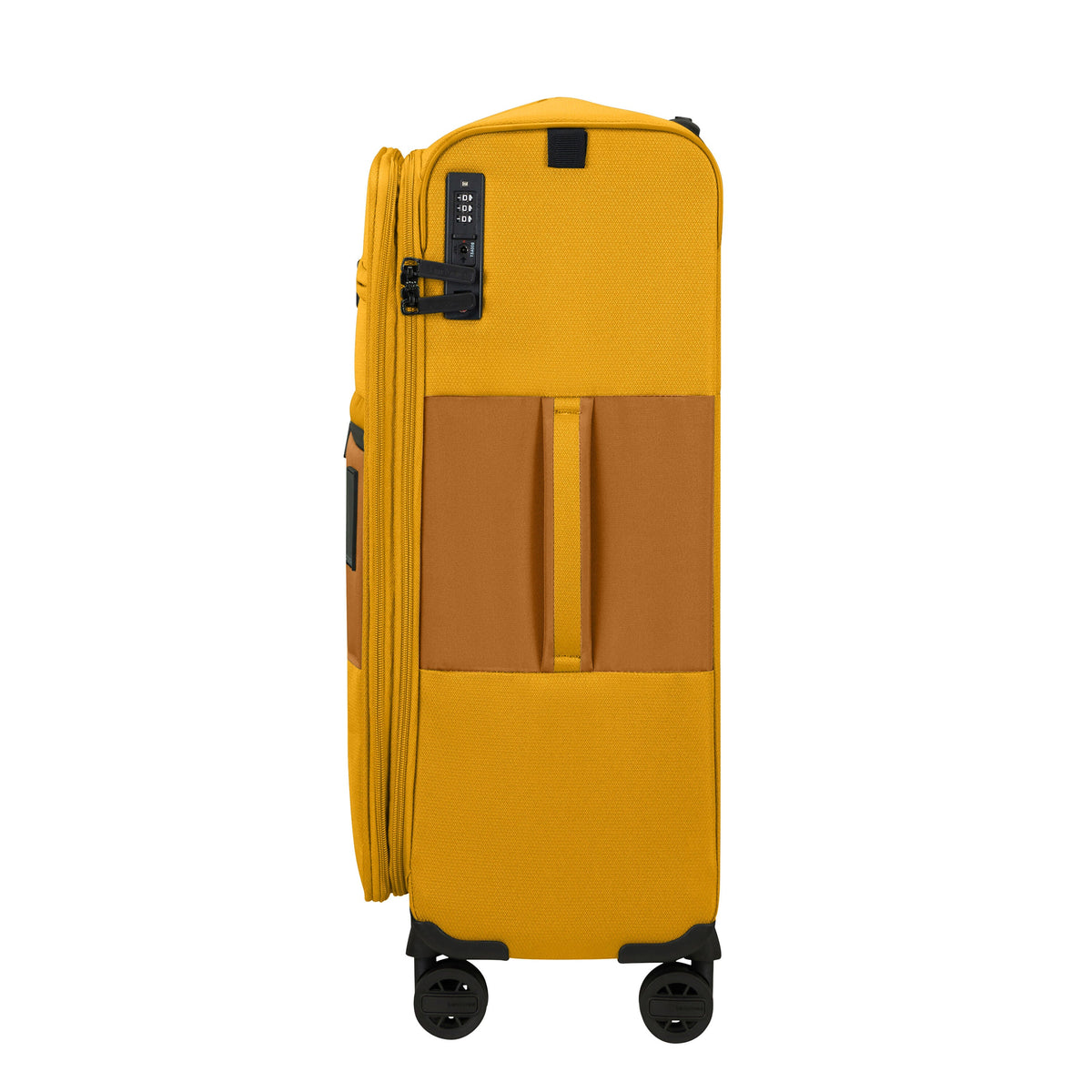 Samsonite Vaycay Spinner Large in the color Golden Yellow.