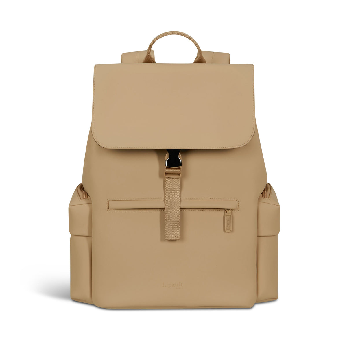 Lipault Cargo Backpack in the color Sandstone.