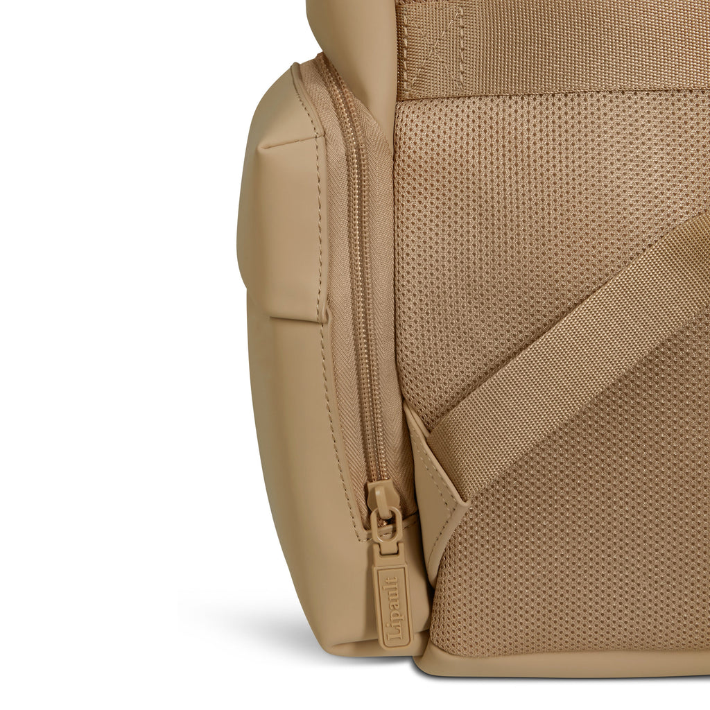 Lipault Cargo Backpack in the color Sandstone.