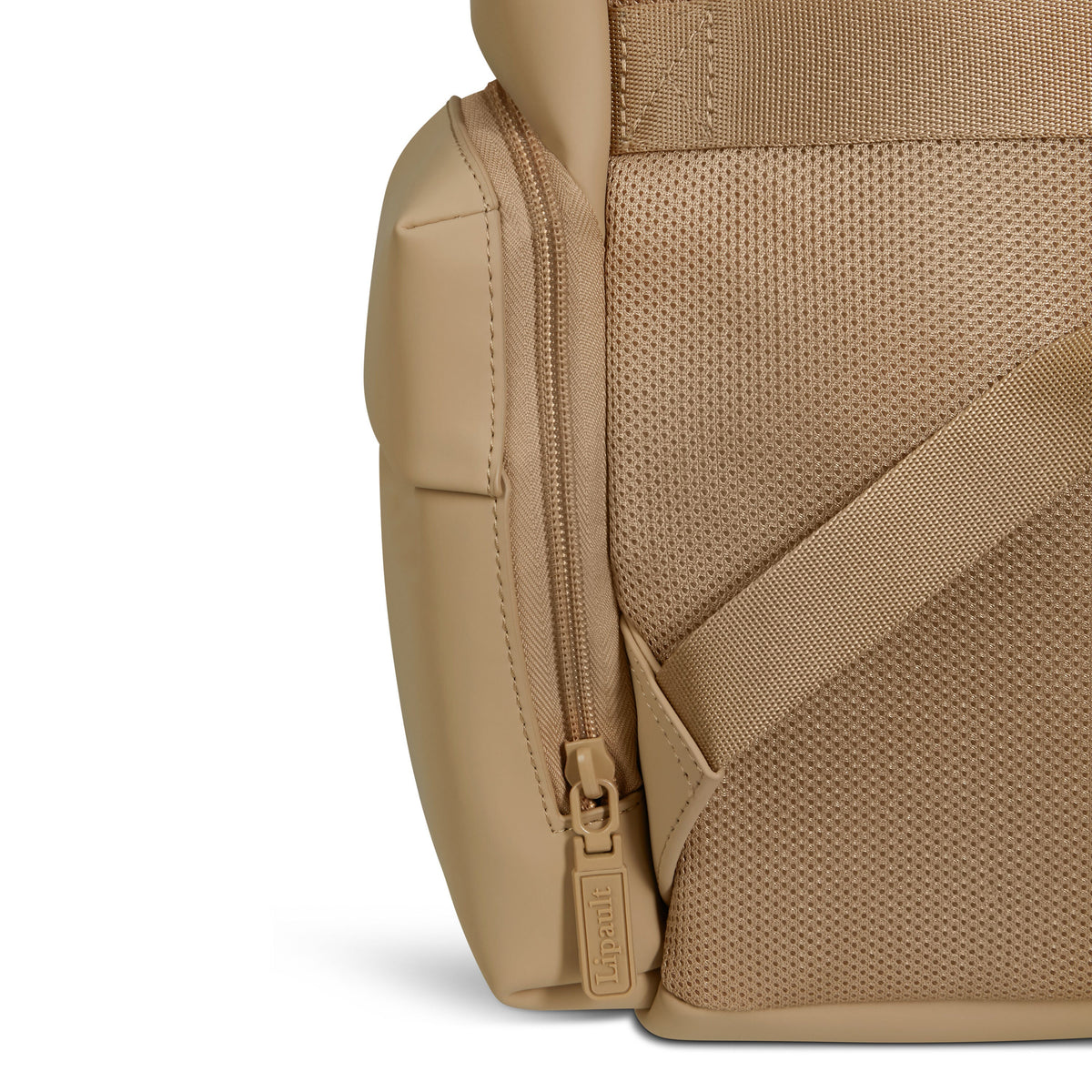 Lipault Cargo Backpack in the color Sandstone.