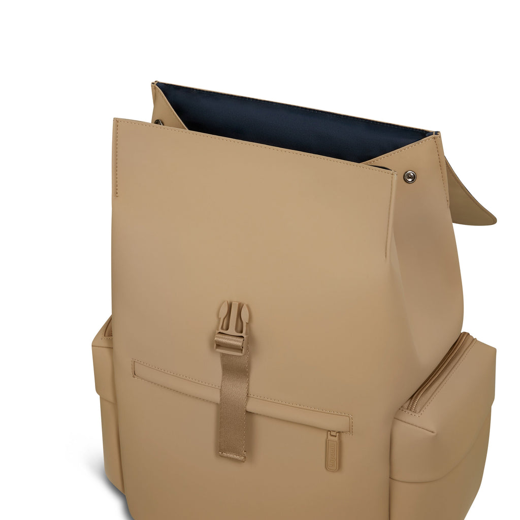 Lipault Cargo Backpack in the color Sandstone.