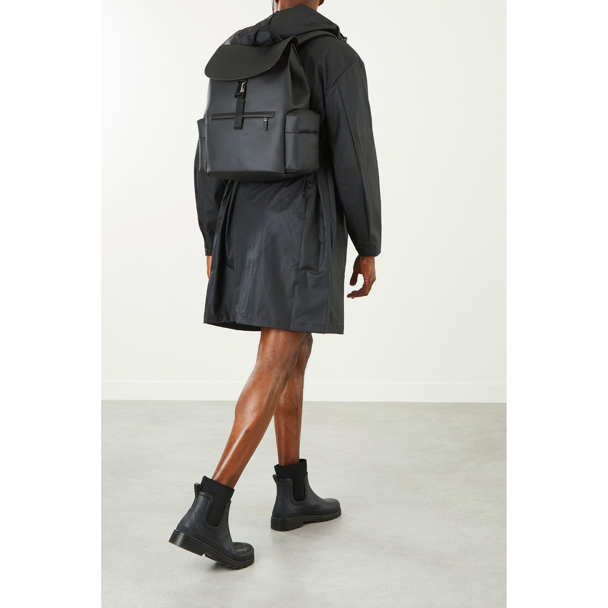 Lipault Cargo Backpack in the color Black.