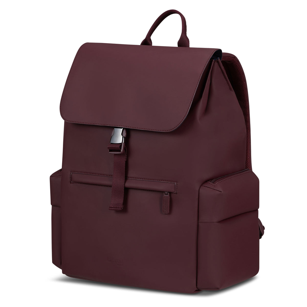 Lipault Cargo Backpack in the color Bordeaux.