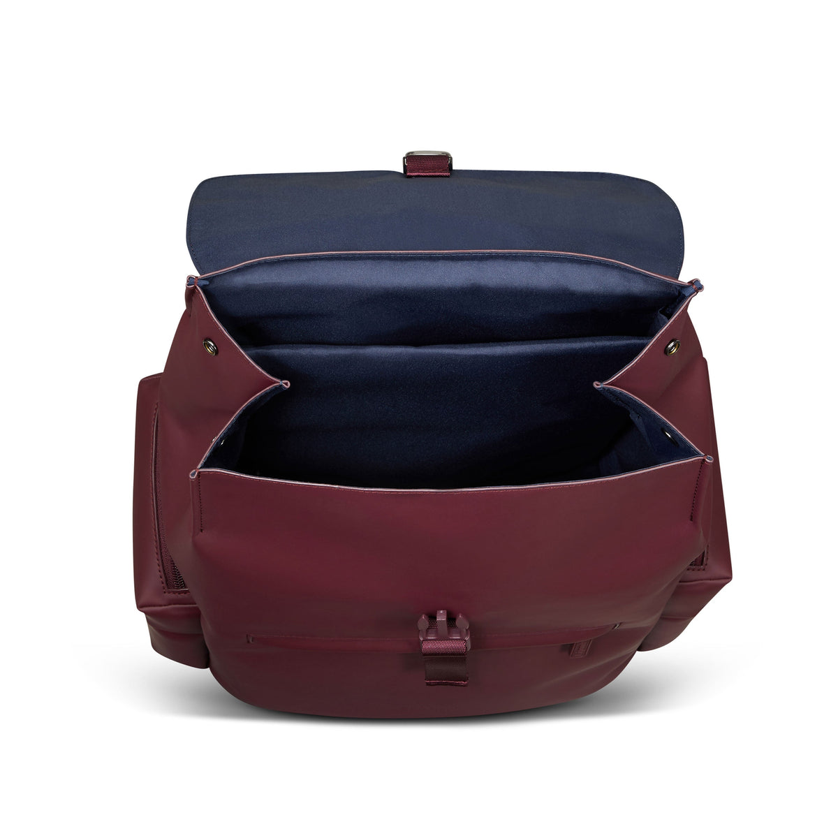 Lipault Cargo Backpack in the color Bordeaux.