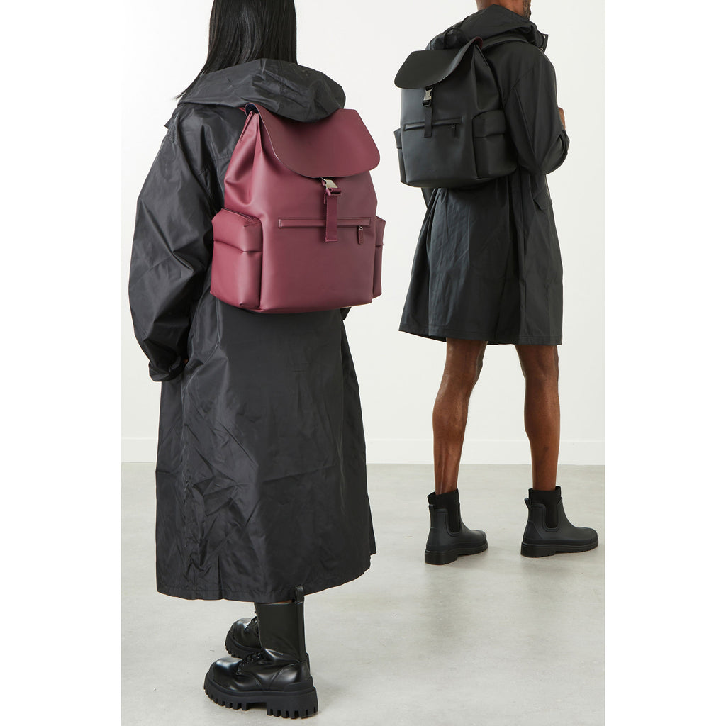 Lipault Cargo Backpack in the color Bordeaux.