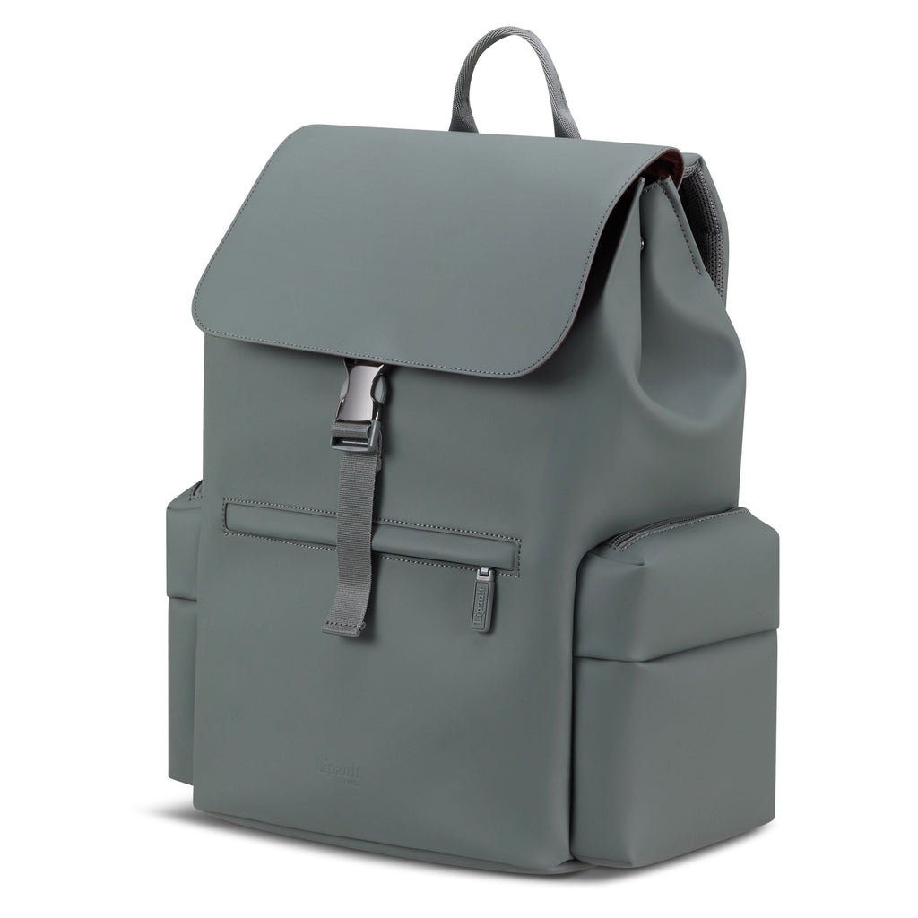 Lipault Cargo Backpack in the color Clearance | Cement Storm.