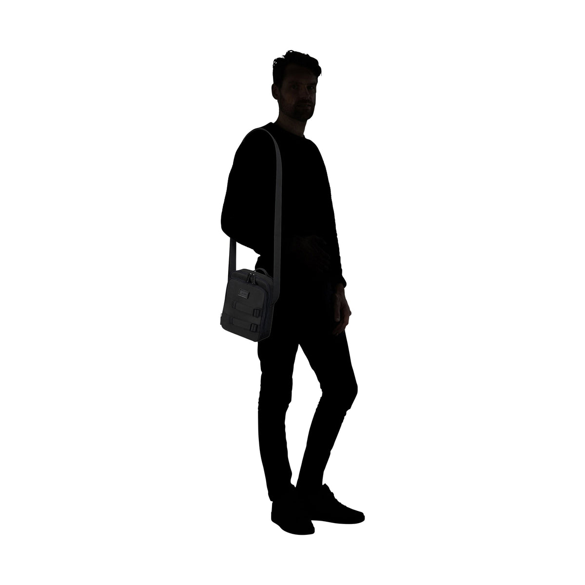 Samsonite SackMod Crossbody Medium in the color Black.