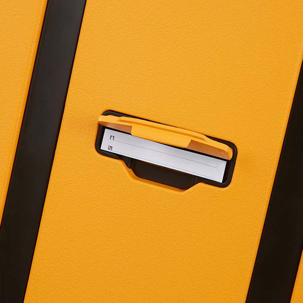 Samsonite Essens Spinner Carry-On™ in the color Radiant Yellow.