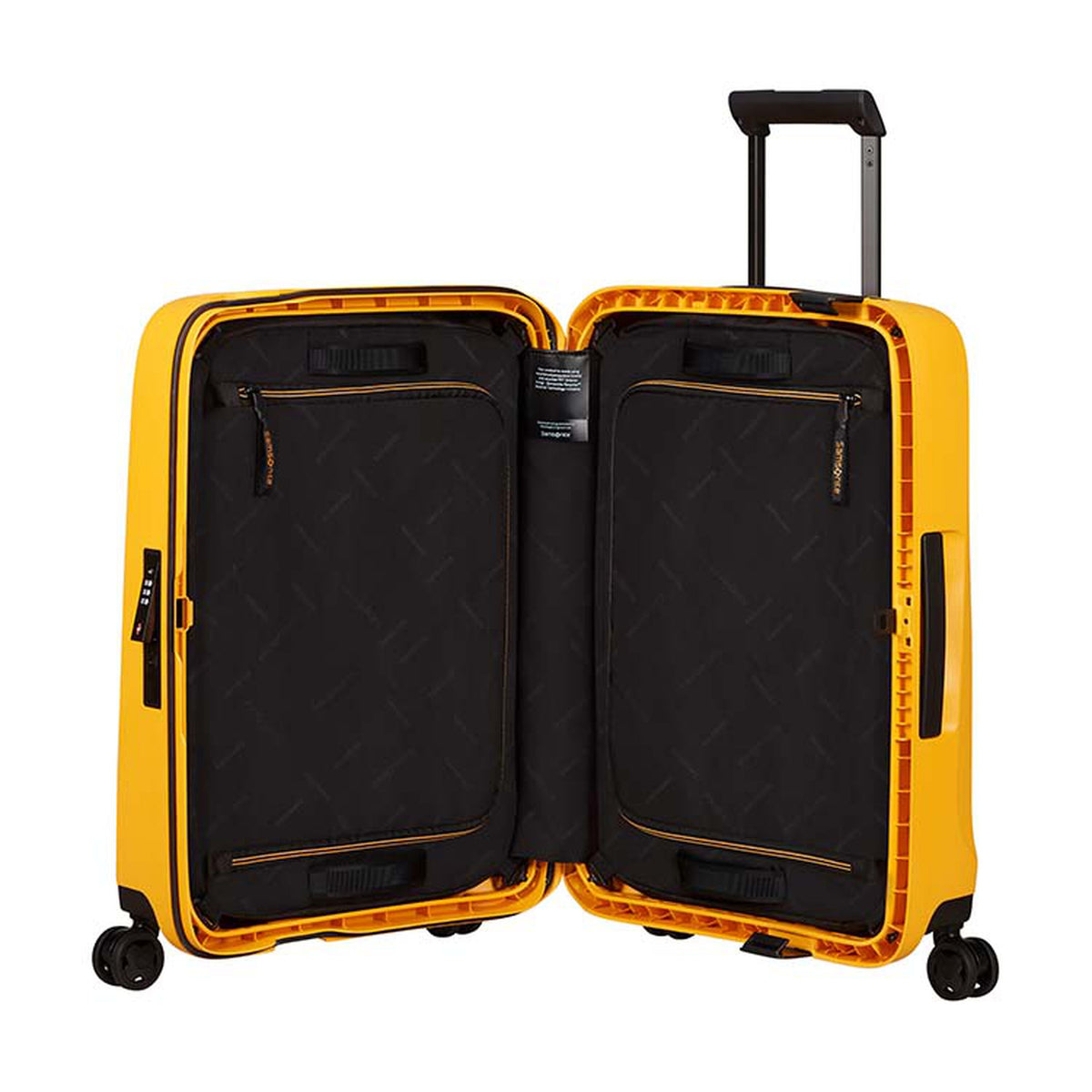 Samsonite Essens Spinner Carry-On™ in the color Radiant Yellow.