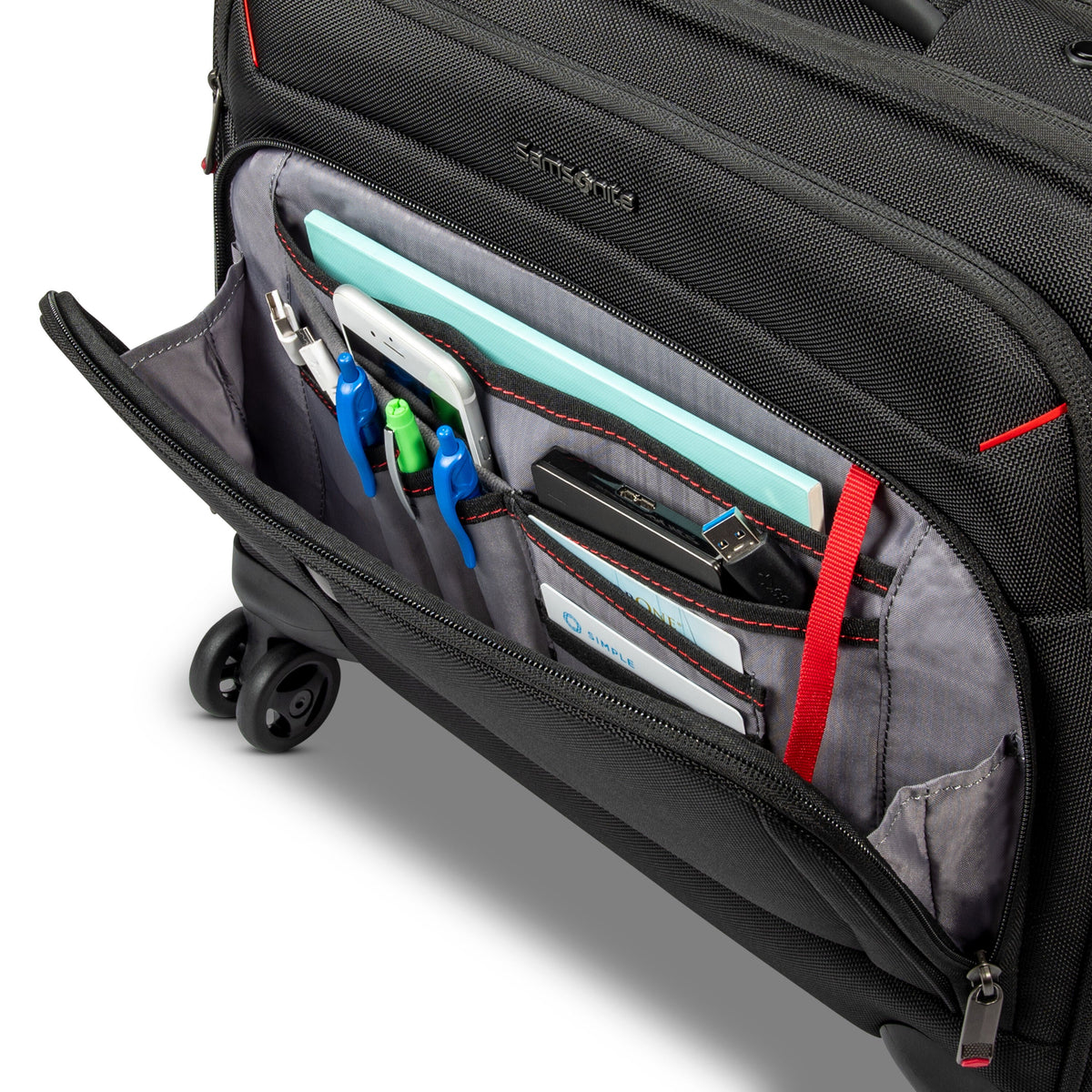 Samsonite Xenon 4.0 Spinner Mobile Office in the color Black.