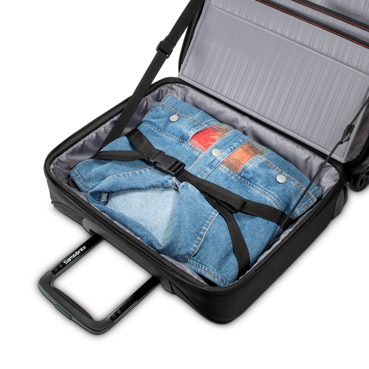 Samsonite Xenon 4.0 Spinner Mobile Office in the color Black.
