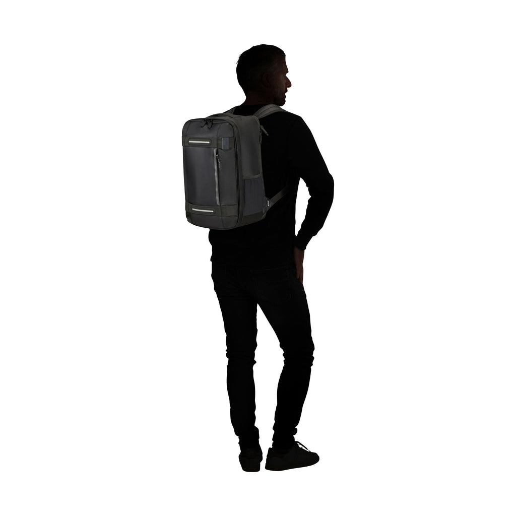 American Tourister Urban Track Cabin Backpack in the color Asphalt Black.