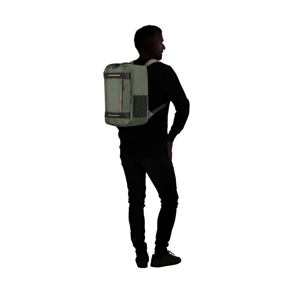 American Tourister Urban Track Cabin Backpack in the color Dark Khaki.