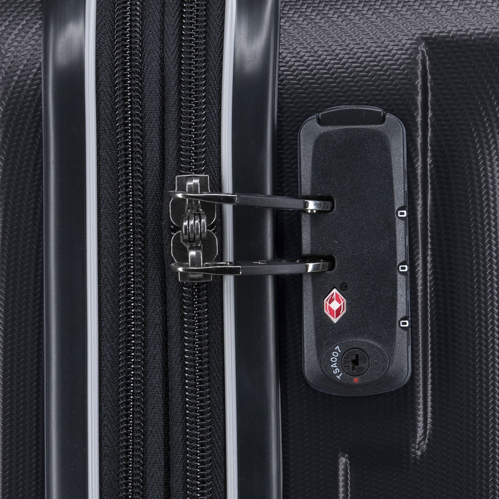 Samsonite Tribute Pro 3 Piece Set (CO/M/L) in the color Black.