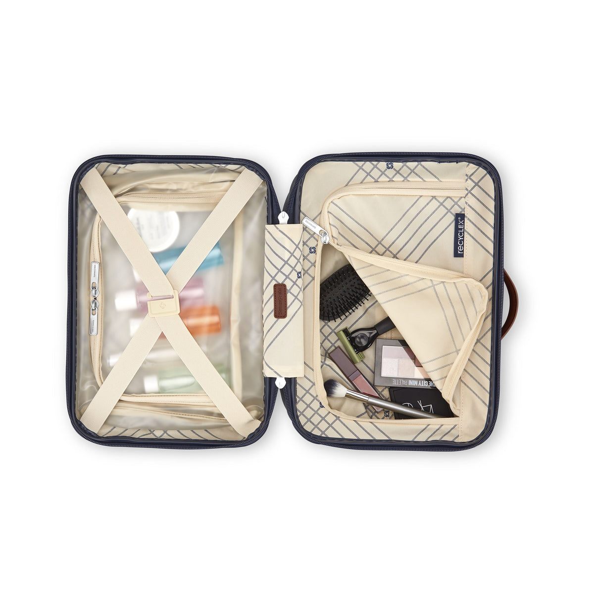 Samsonite Virtuosa Train Case in the color Navy.