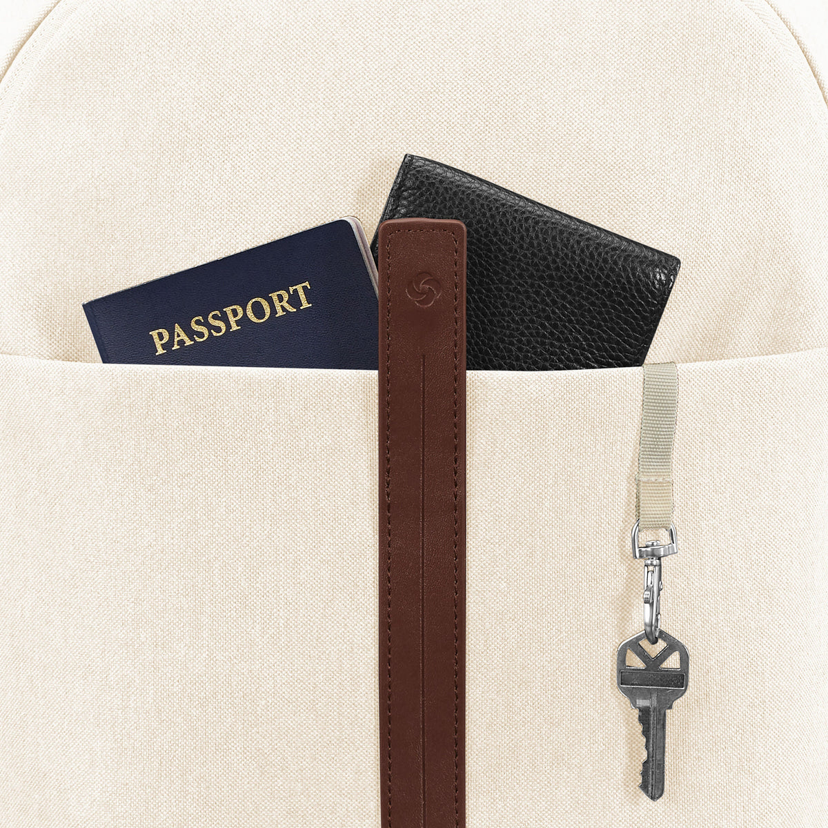 Samsonite Virtuosa Backpack in the color Off White.