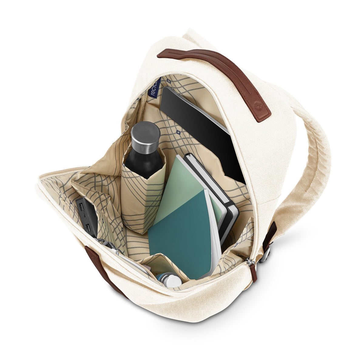 Samsonite Virtuosa Backpack in the color Off White.