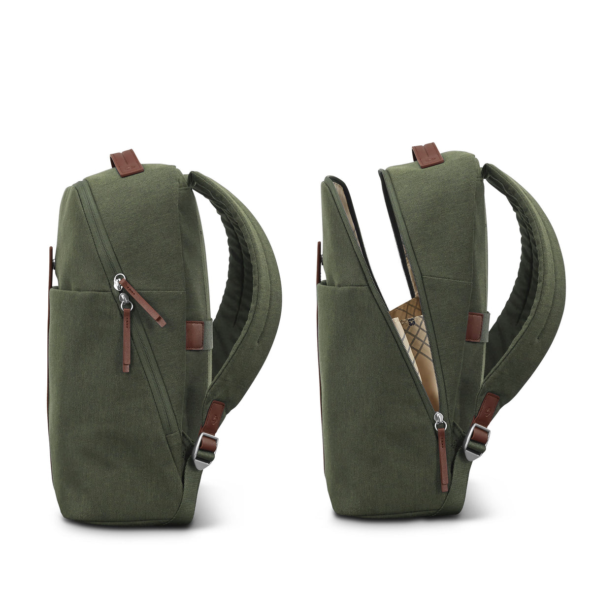 Samsonite Virtuosa Backpack in the color Pine Green.