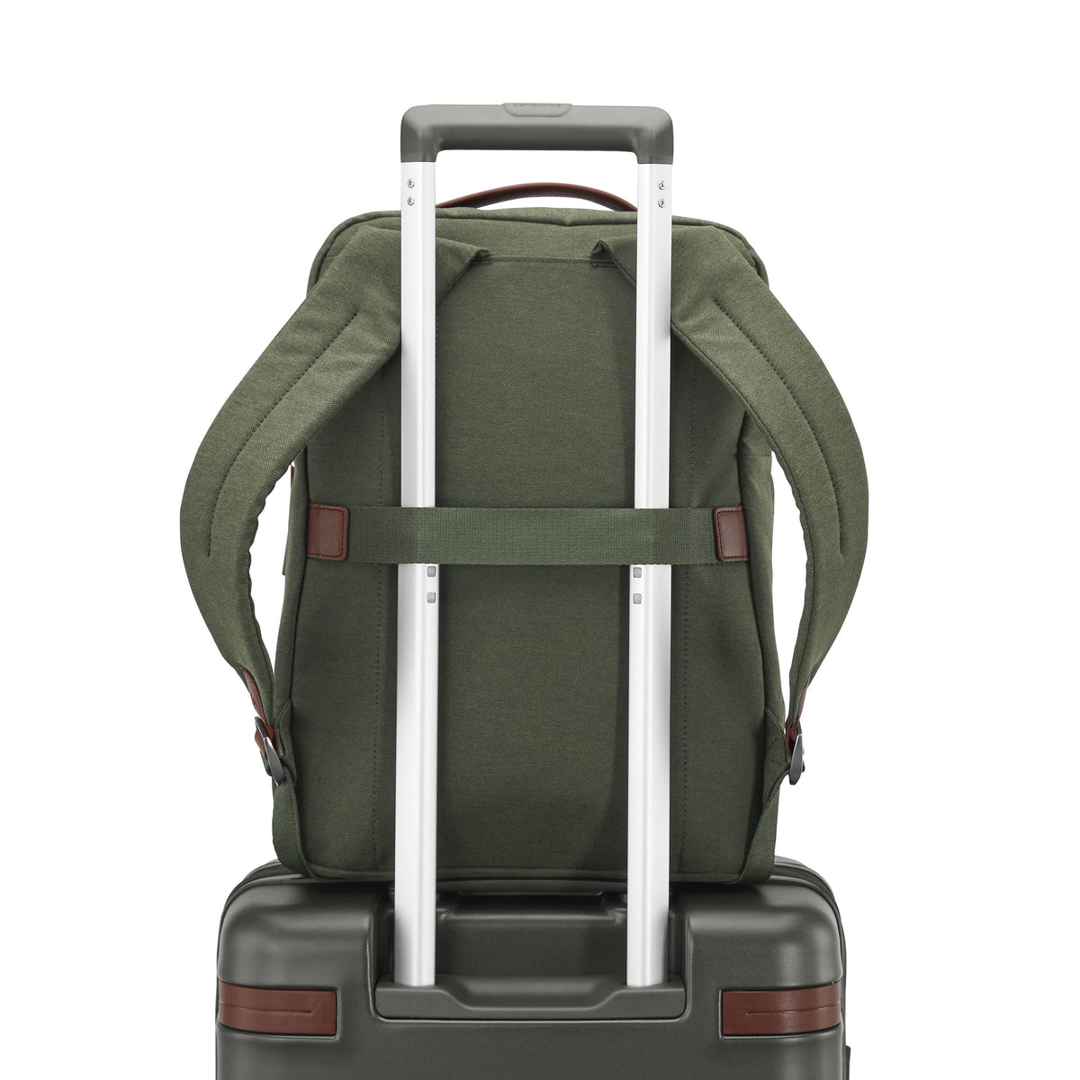 Samsonite Virtuosa Backpack in the color Pine Green.