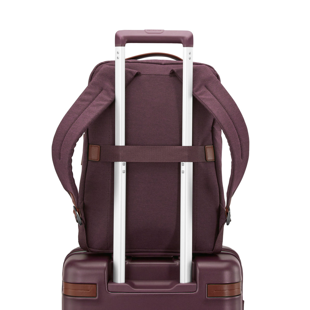 Samsonite Virtuosa Backpack in the color Merlot.