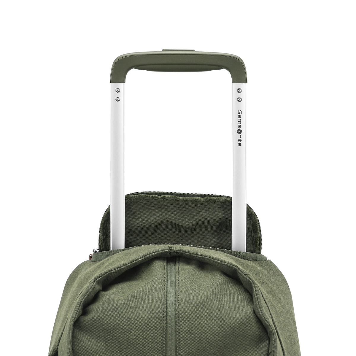 Samsonite Virtuosa Wheeled Duffle in the color Pine Green.