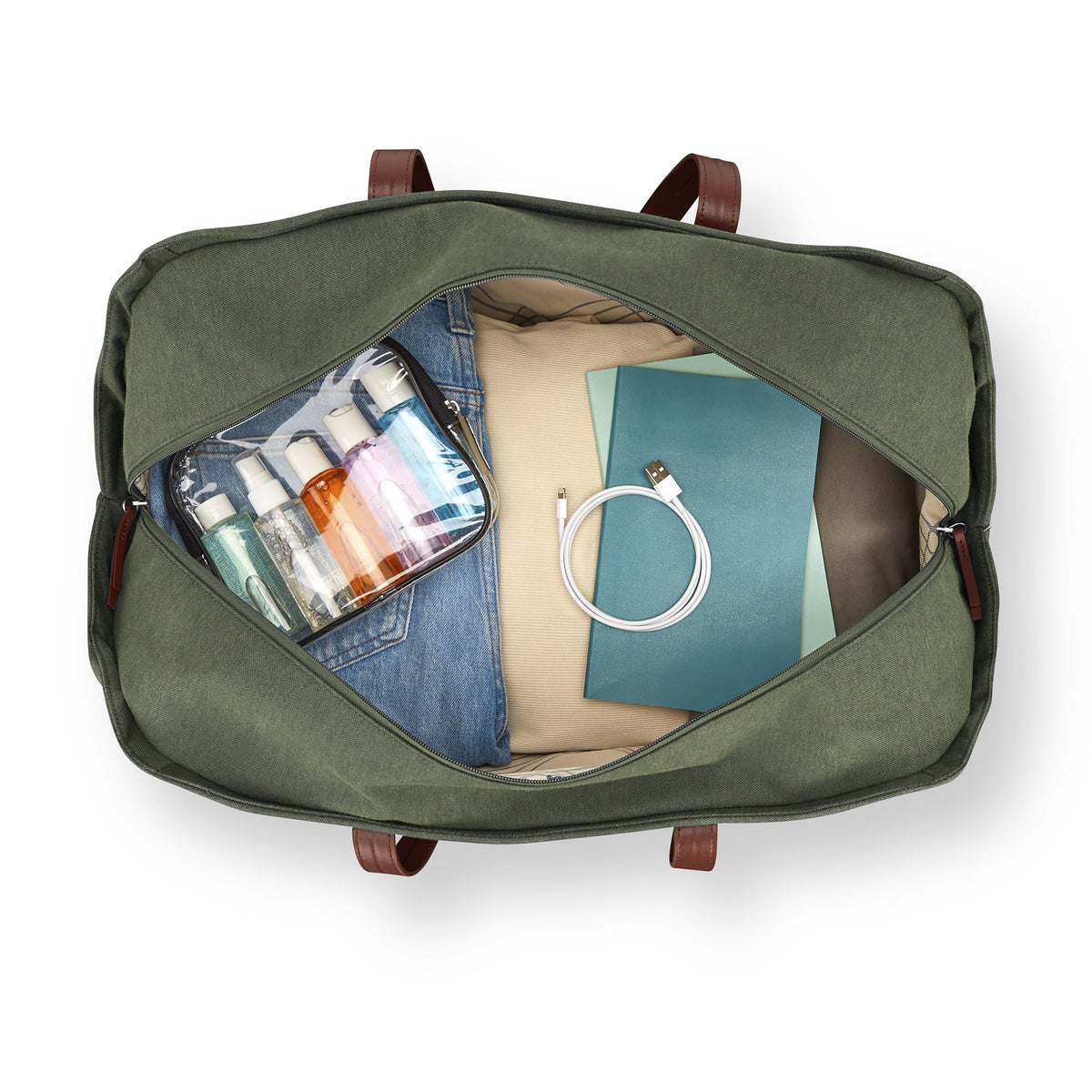 Samsonite Virtuosa Wheeled Duffle in the color Pine Green.