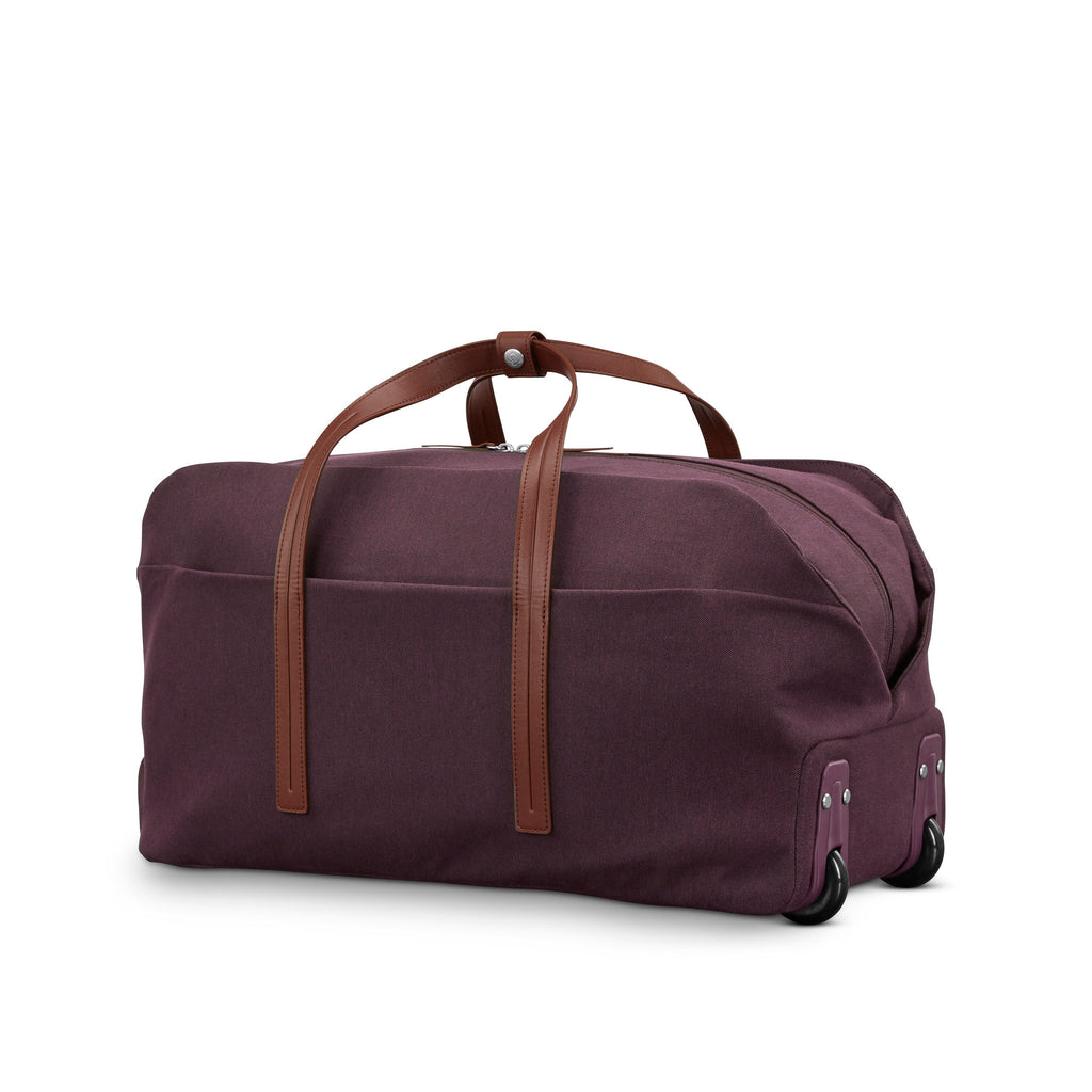 Samsonite Virtuosa Wheeled Duffle in the color Merlot.