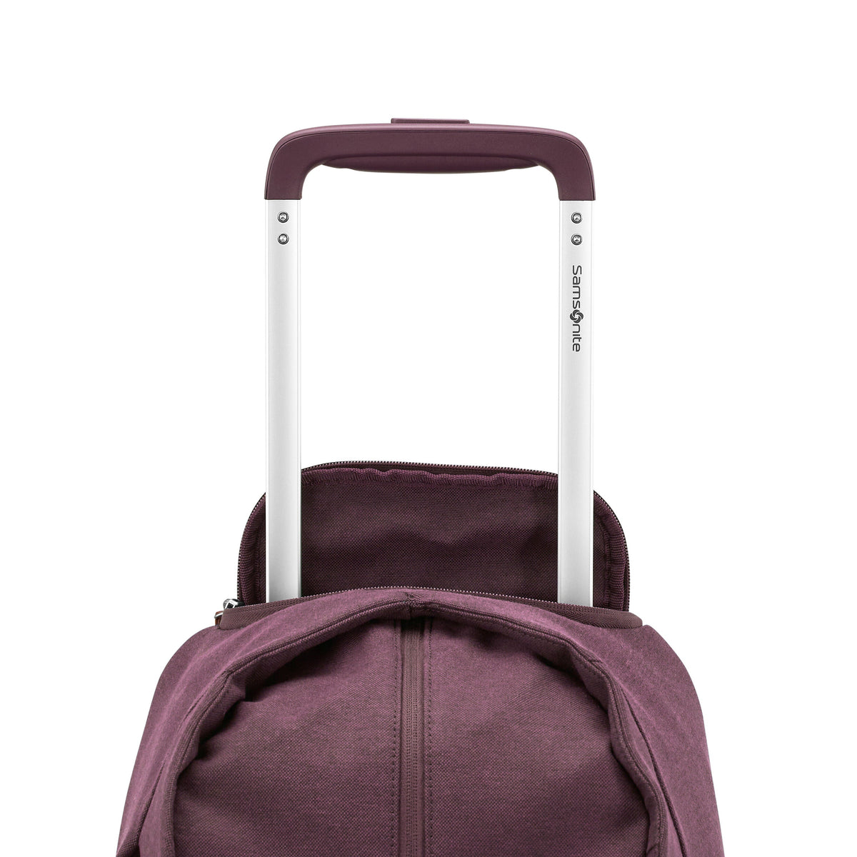 Samsonite Virtuosa Wheeled Duffle in the color Merlot.