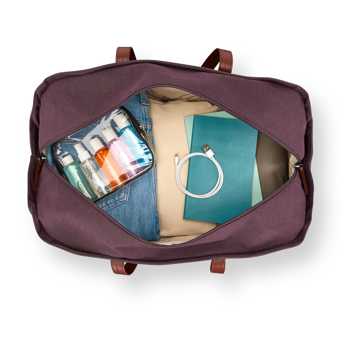 Samsonite Virtuosa Wheeled Duffle in the color Merlot.
