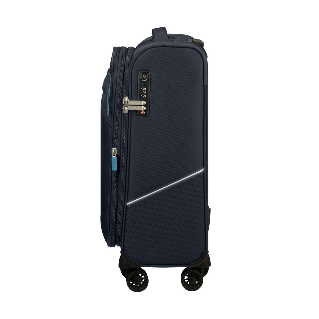 American Tourister SummerRide Spinner Carry-On™ in the color Navy.