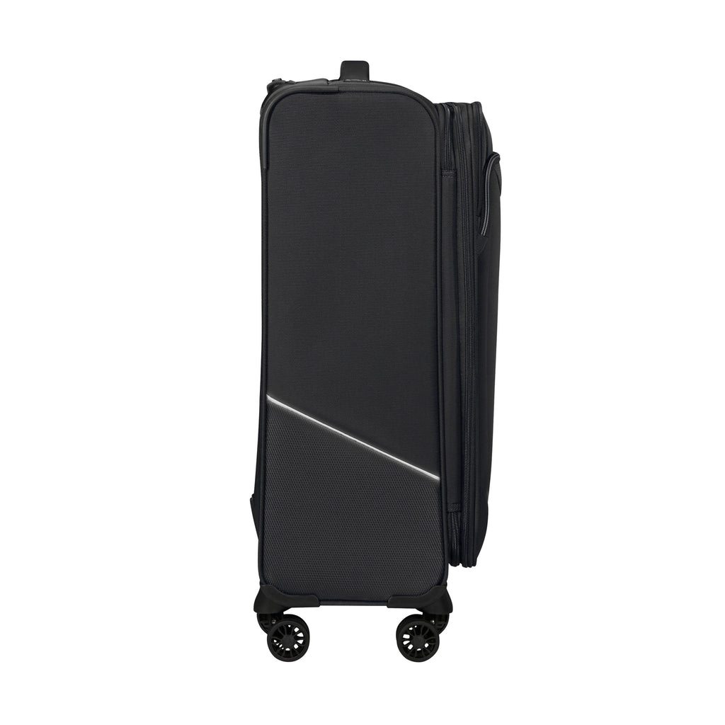 American Tourister SummerRide Spinner Medium in the color Black.