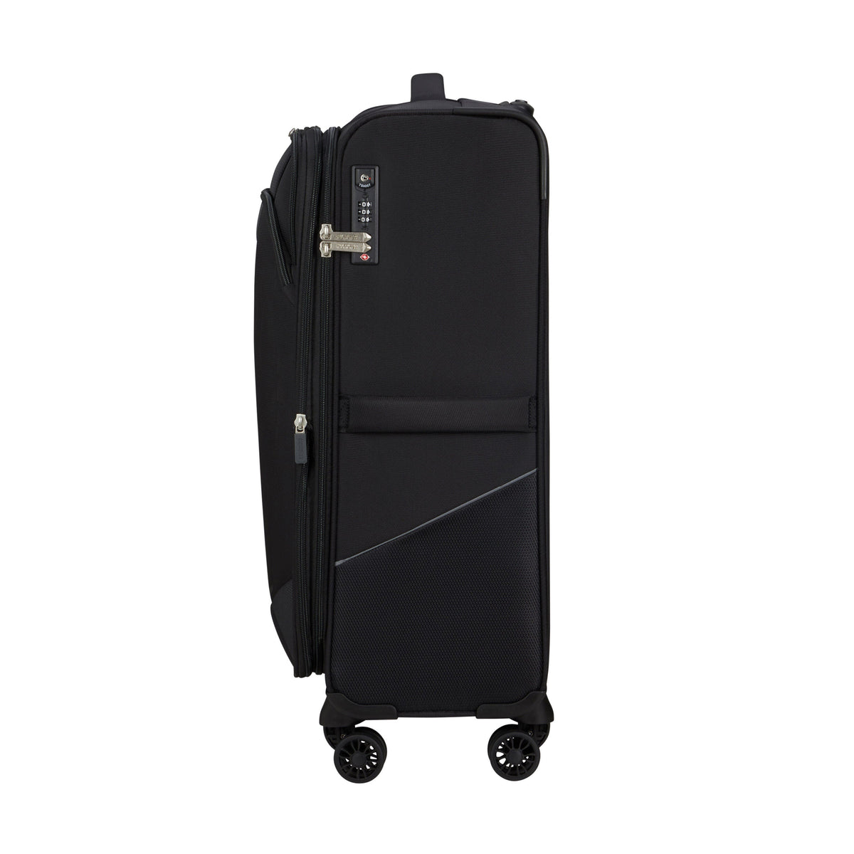 American Tourister SummerRide Spinner Medium in the color Black.