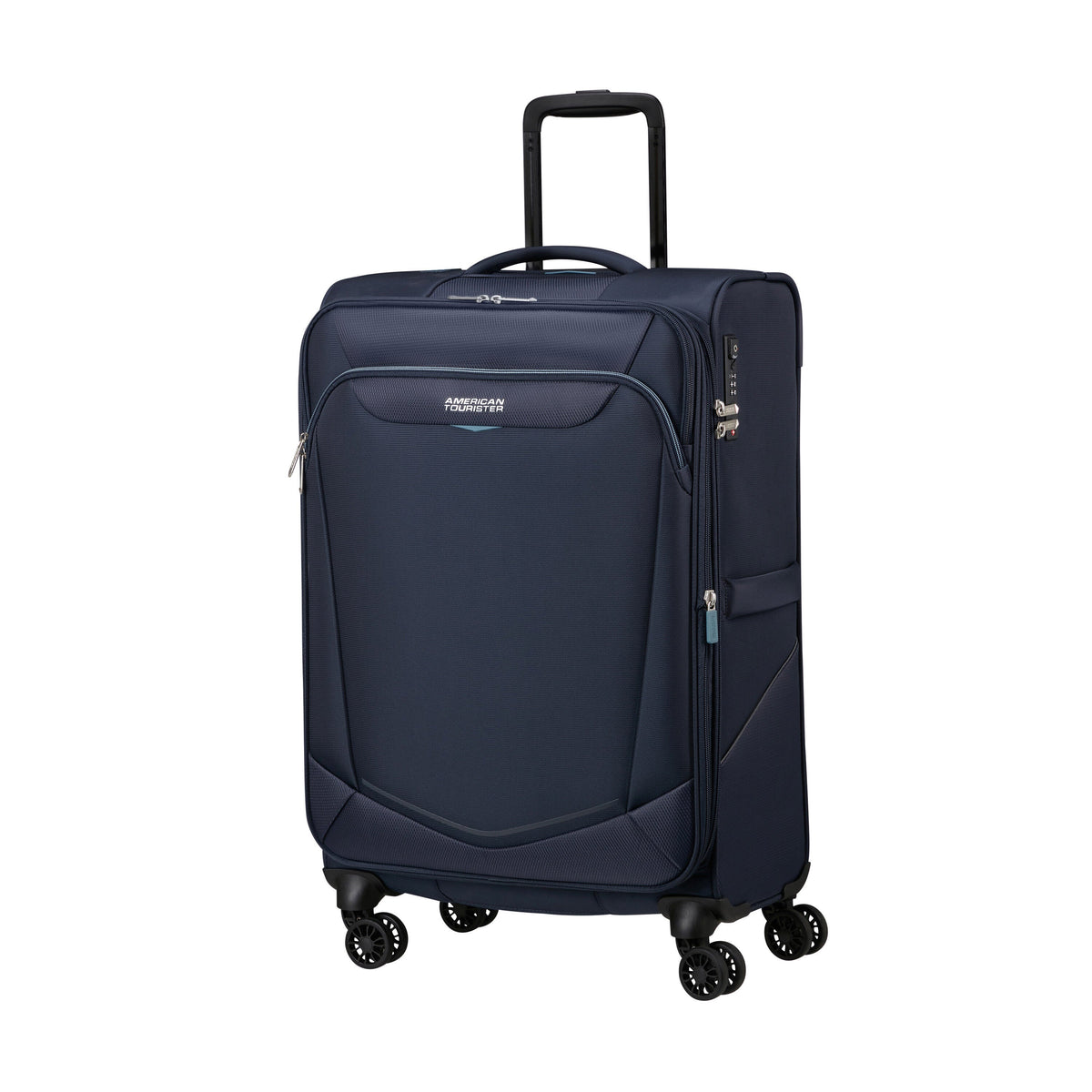 American Tourister SummerRide Spinner Medium in the color Navy.