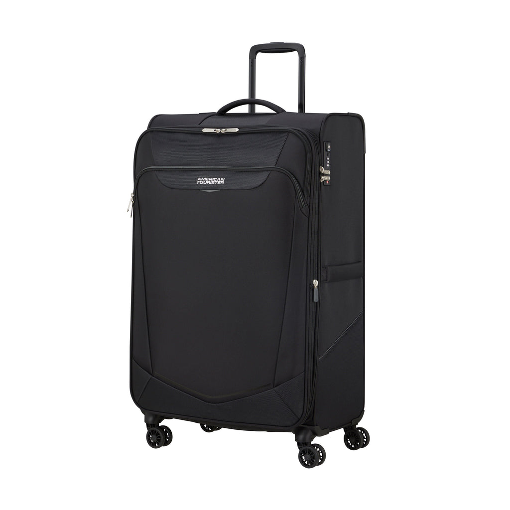 American Tourister SummerRide Spinner Large in the color Black.