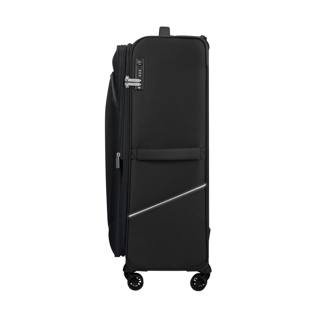 American Tourister SummerRide Spinner Large in the color Black.