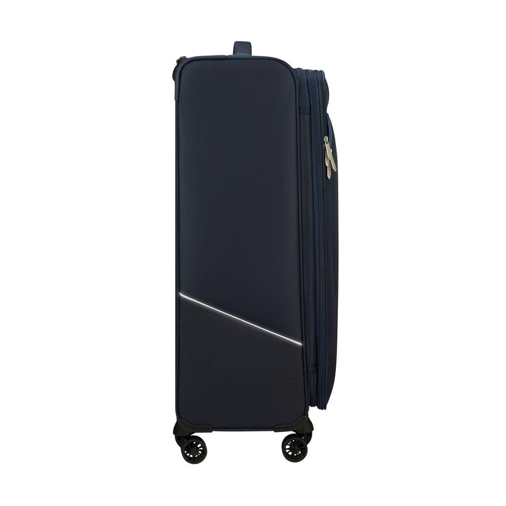American Tourister SummerRide Spinner Large in the color Navy.