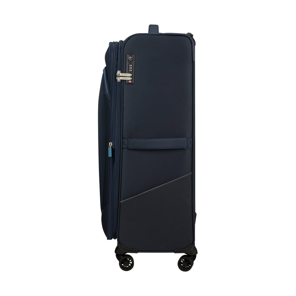 American Tourister SummerRide Spinner Large in the color Navy.