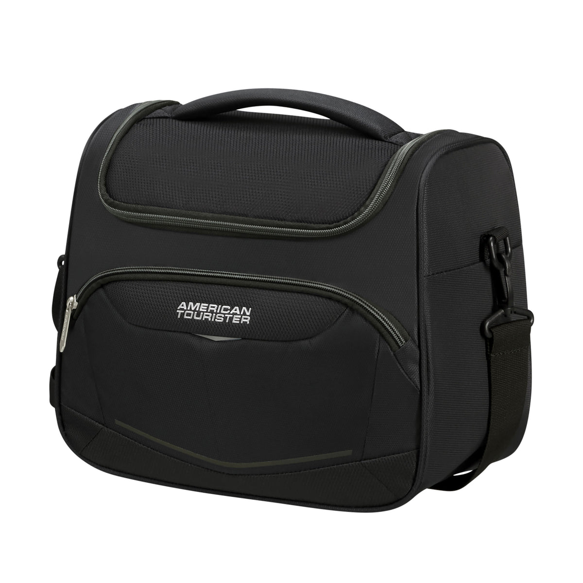 American Tourister SummerRide Large Toiletry Bag in the color Black.