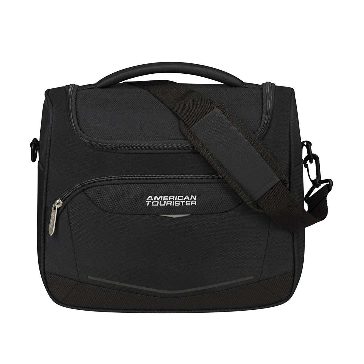 American Tourister SummerRide Large Toiletry Bag in the color Black.