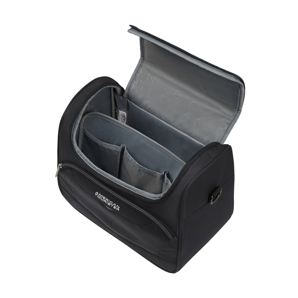 American Tourister SummerRide Large Toiletry Bag in the color Black.