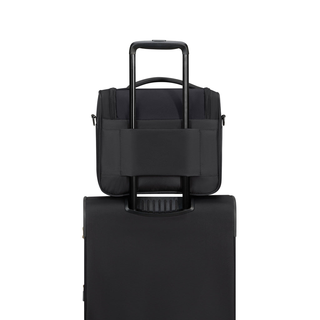 American Tourister SummerRide Large Toiletry Bag in the color Black.