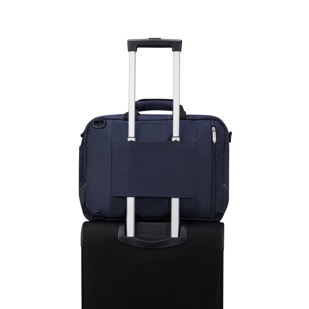 American Tourister SummerRide Convertible Boarding Bag in the color Navy.