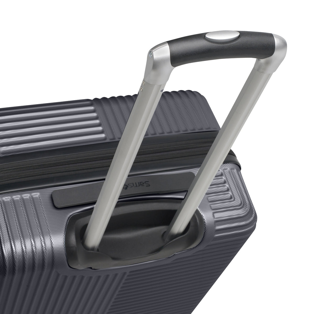 Samsonite Trek Spinner Medium in the color Charcoal.